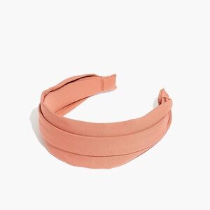 Madewell Wide Pleated Fabric Headband